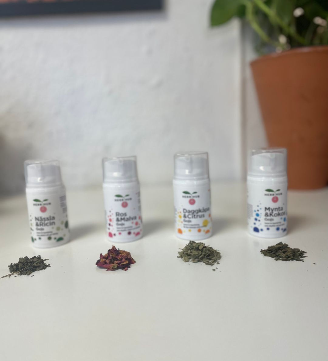 Våra leave-in inpackning Gojs - näringsrik vård för dig och ditt hår